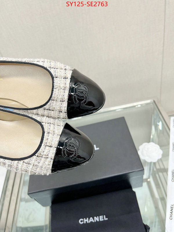 Women Shoes-Chanel,best luxury replica , ID: SE2763,$: 125USD