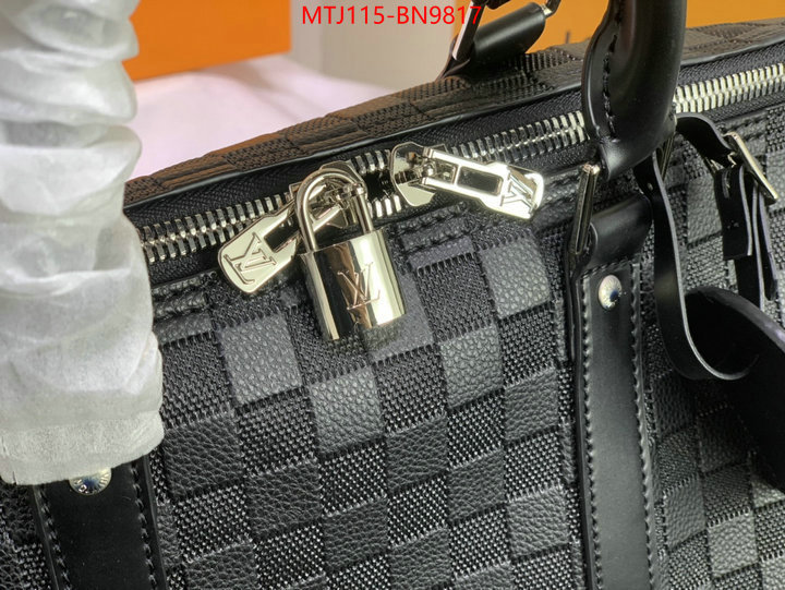 LV Bags(4A)-Keepall BandouliRe 45-50-,aaaaa replica designer ,ID: BN9817,$: 115USD