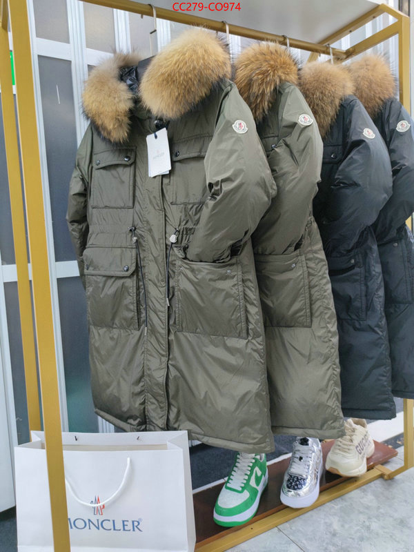 Down jacket Women-Moncler,hot sale , ID: CO974,$: 279USD