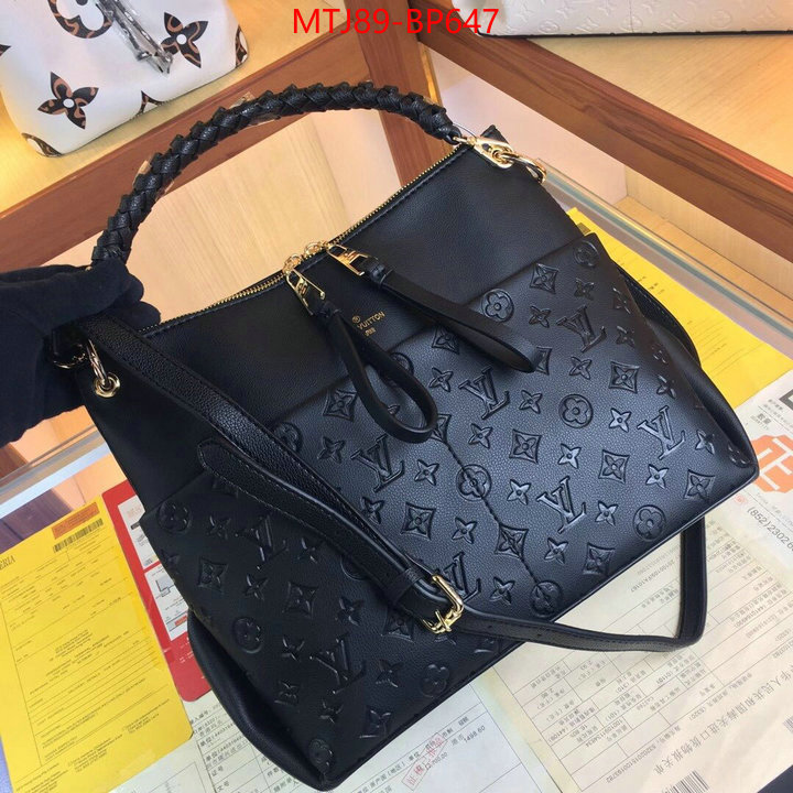 LV Bags(4A)-Handbag Collection-,ID: BP647,$: 89USD