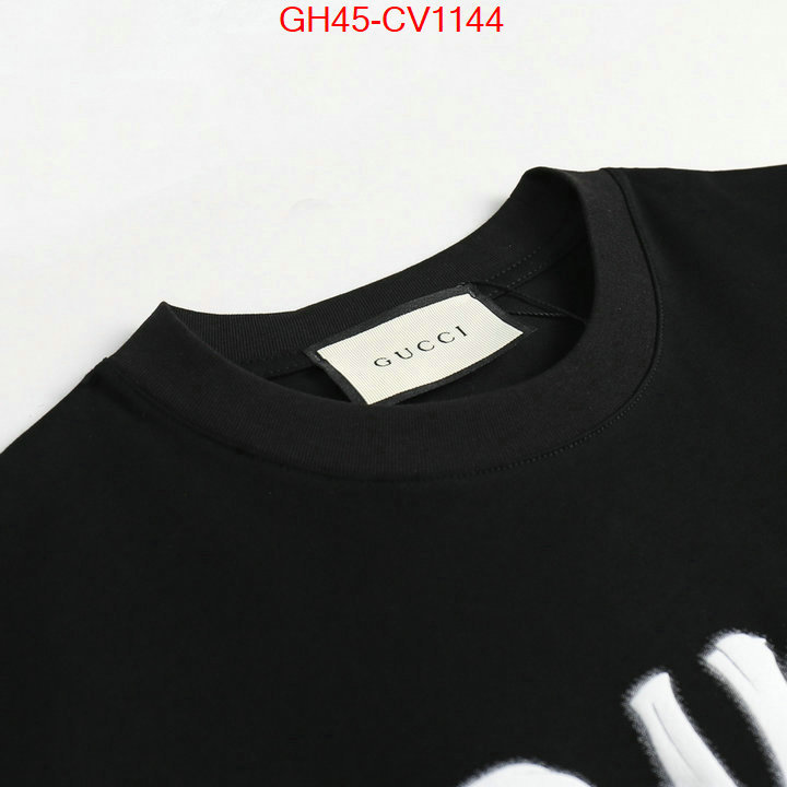 Clothing-Gucci,best site for replica , ID: CV1144,$: 45USD