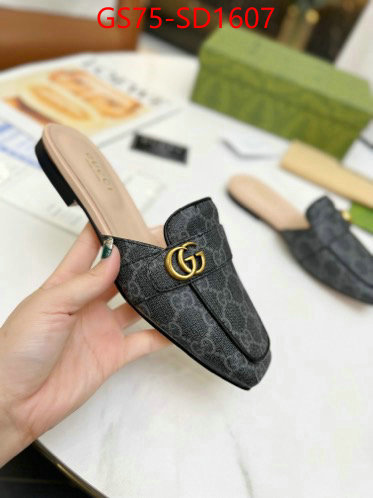 Women Shoes-Gucci,for sale cheap now , ID: SD1607,$: 75USD