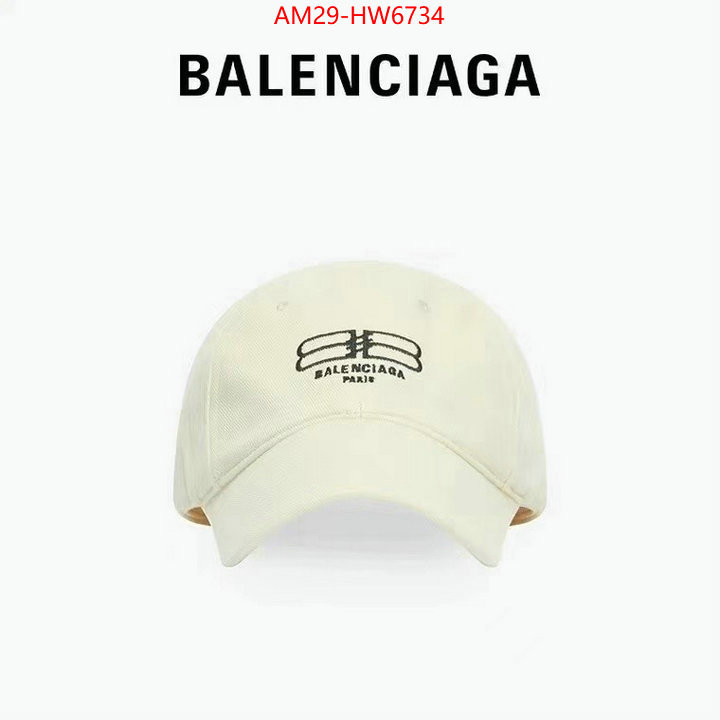 Cap (Hat)-Balenciaga,how to start selling replica , ID: HW6734,$: 29USD