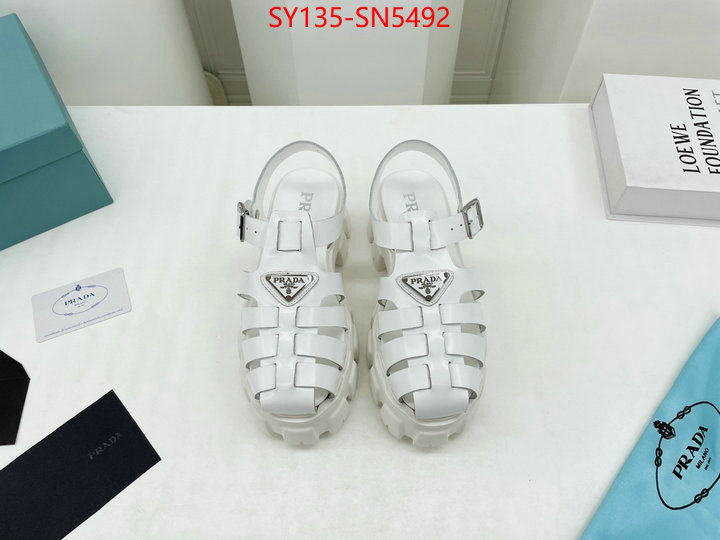 Women Shoes-Prada,best quality fake , ID: SN5492,$: 135USD