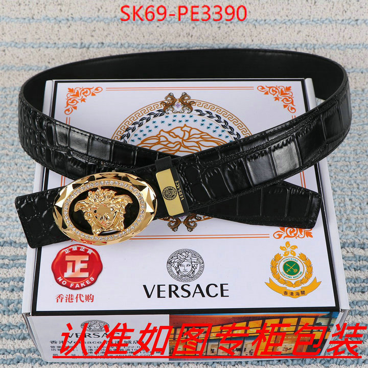 Belts-Versace,what's the best place to buy replica , ID: PE3390,$: 69USD