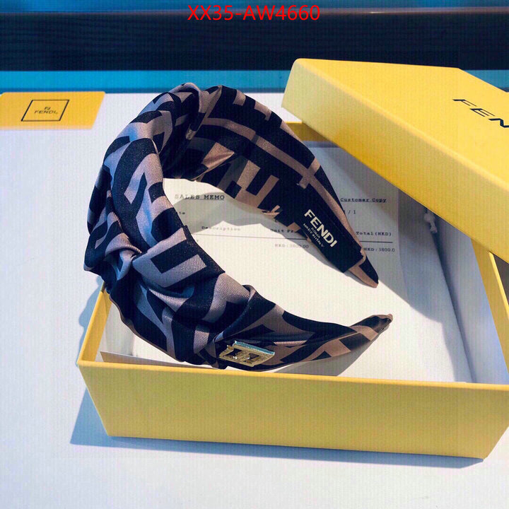 Hair band-Fendi,2023 perfect replica designer , ID: AW4660,$: 35USD