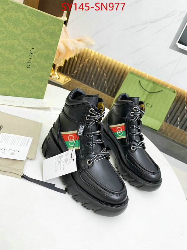 Women Shoes-Gucci,how to start selling replica , ID: SN977,$: 145USD