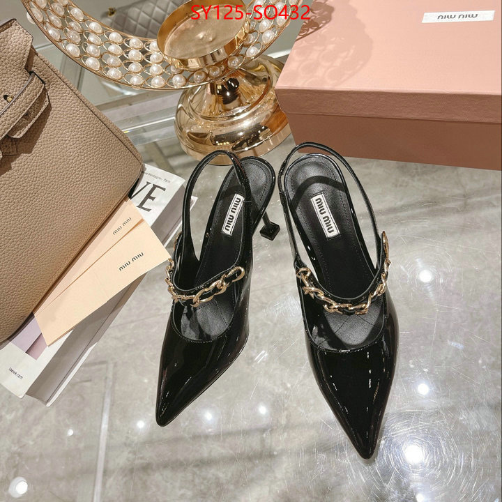 Women Shoes-Miu Miu,store , ID: SO432,$: 125USD