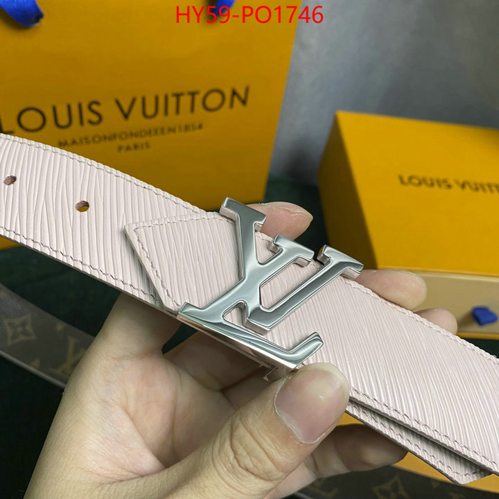 Belts-LV,mirror copy luxury , ID: PO1746,$: 59USD