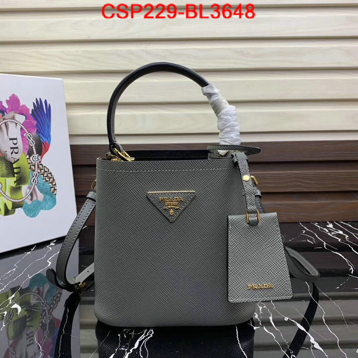 Prada Bags(TOP)-Diagonal-,ID: BL3648,$: 229USD