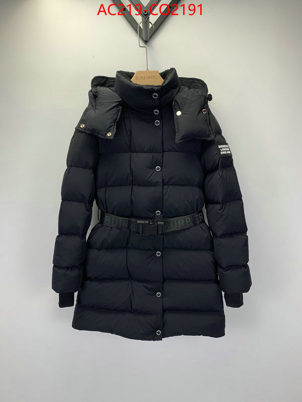 Down jacket Women-Burberry,first top , ID: CO2191,$: 219USD