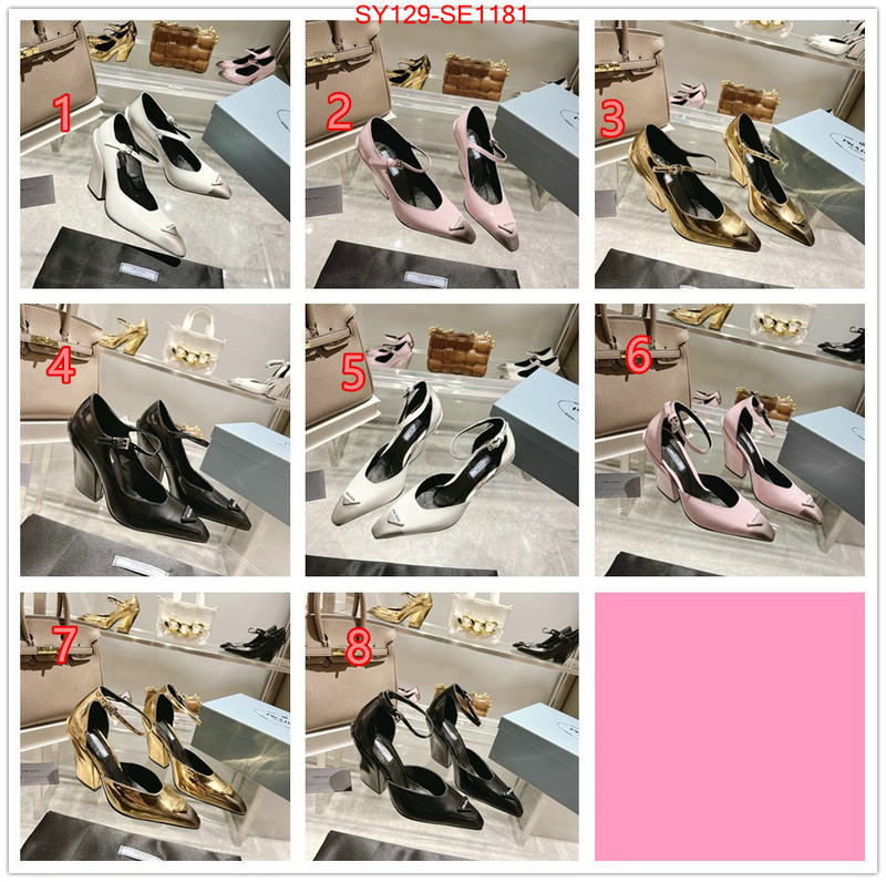 Women Shoes-Prada,customize best quality replica , ID: SE1181,$: 129USD