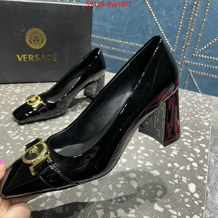 Women Shoes-Versace,how to find designer replica , ID: SW3917,$: 129USD