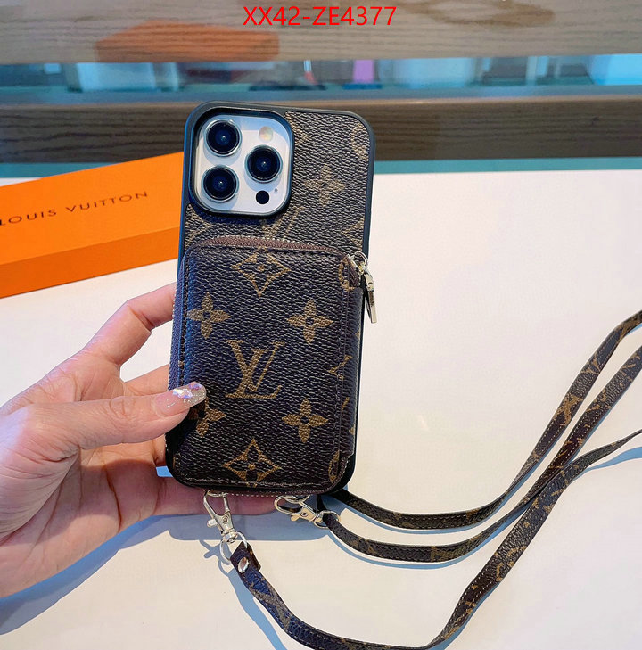 Phone case-LV,online from china designer , ID: ZE4377,$: 42USD