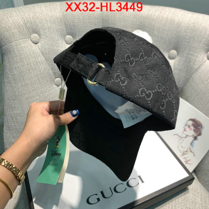 Cap (Hat)-Gucci,where to buy fakes , ID: HL3449,$: 32USD