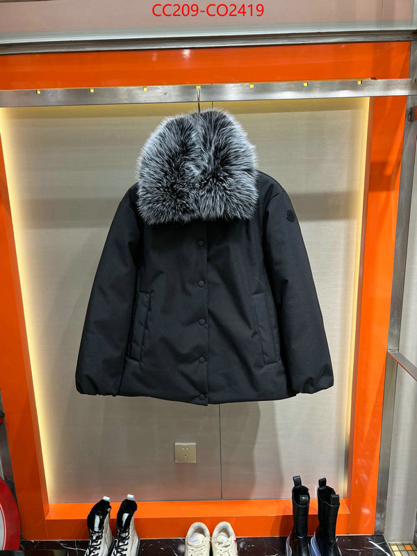 Down jacket Women-Moncler,replica designer , ID: CO2419,$: 209USD