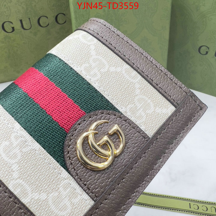 Gucci Bags(4A)-Wallet-,best replica ,ID: TD3559,$: 45USD