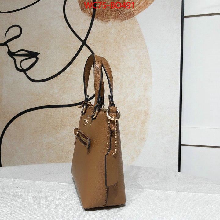 Coach Bags(4A)-Tote-,where to buy fakes ,ID: BO491,$: 75USD