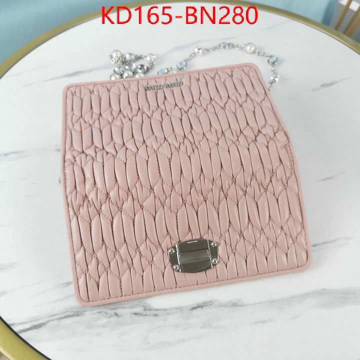 Miu Miu Bags(TOP)-Diagonal-,wholesale china ,ID: BN280,$: 165USD