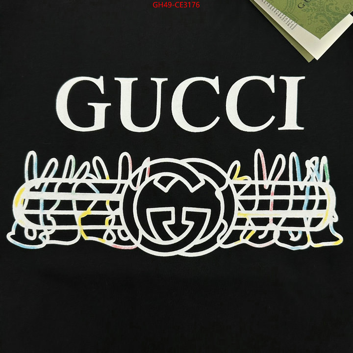 Clothing-Gucci,buy online , ID: CE3176,$: 49USD