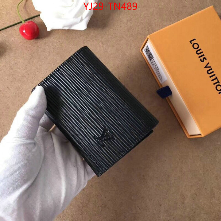 LV Bags(4A)-Wallet,ID: TN489,$: 29USD