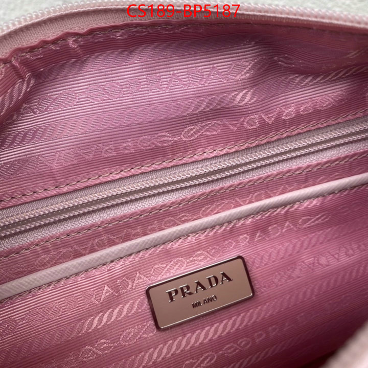 Prada Bags(TOP)-Diagonal-,ID: BP5187,$: 189USD