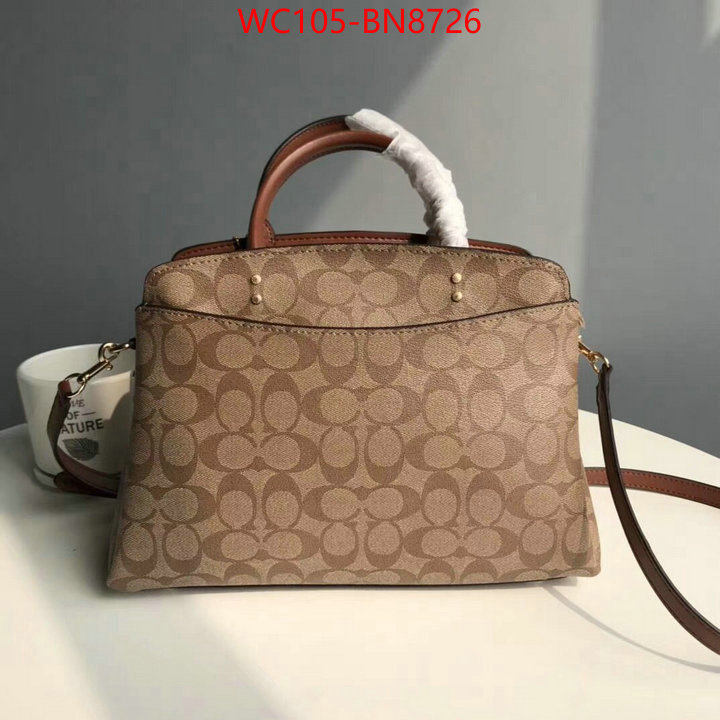 Coach Bags(4A)-Handbag-,luxury fashion replica designers ,ID: BN8726,$: 105USD