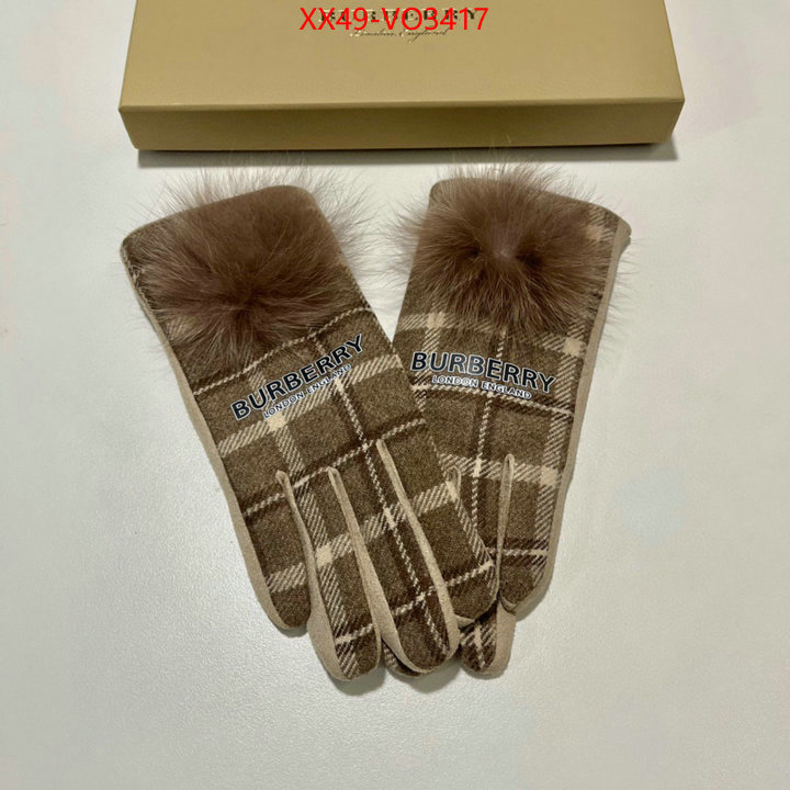 Gloves-Burberry,aaaaa replica designer , ID: VO3417,$: 49USD