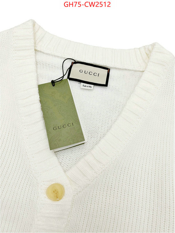 Clothing-Gucci,sell online , ID: CW2512,$: 75USD