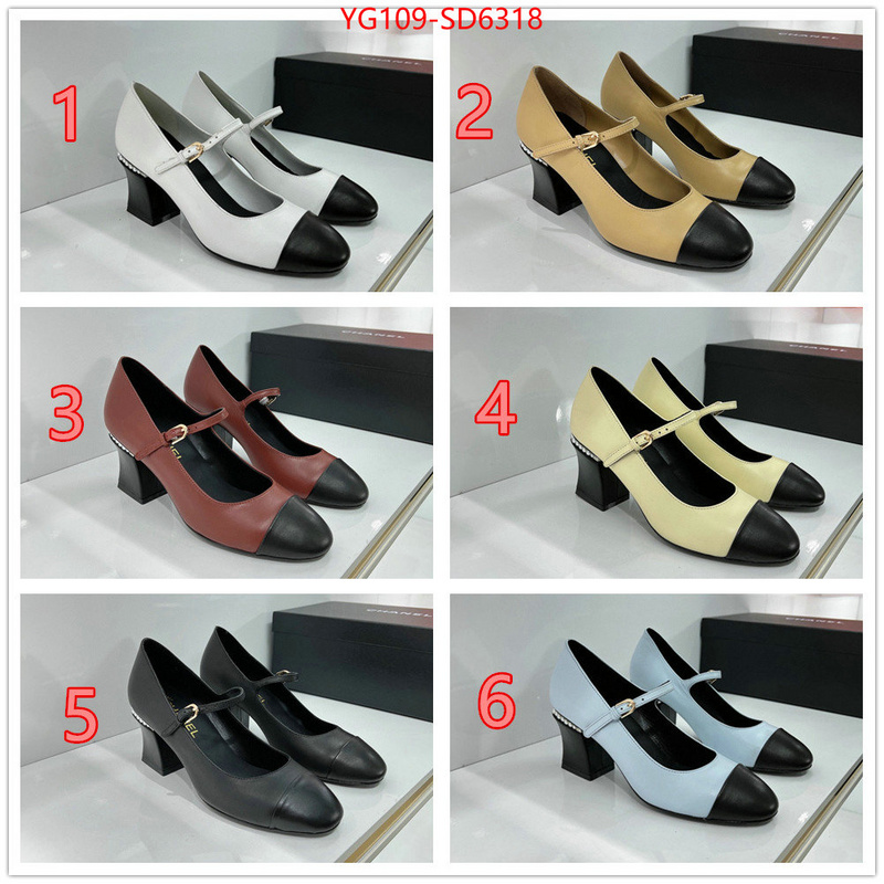 Women Shoes-Chanel,replicas , ID: SD6318,$: 109USD