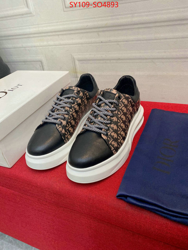 Men shoes-Dior,quality replica , ID: SO4893,$: 109USD