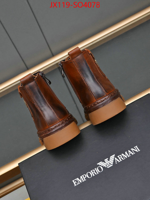 Men Shoes-Armani,high quality , ID: SO4078,$: 119USD