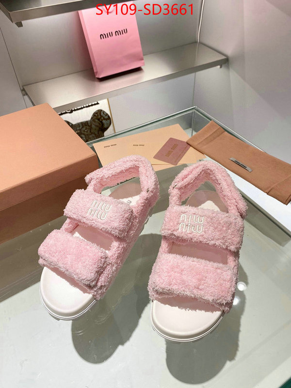 Women Shoes-Miu Miu,the best quality replica , ID: SD3661,$: 109USD