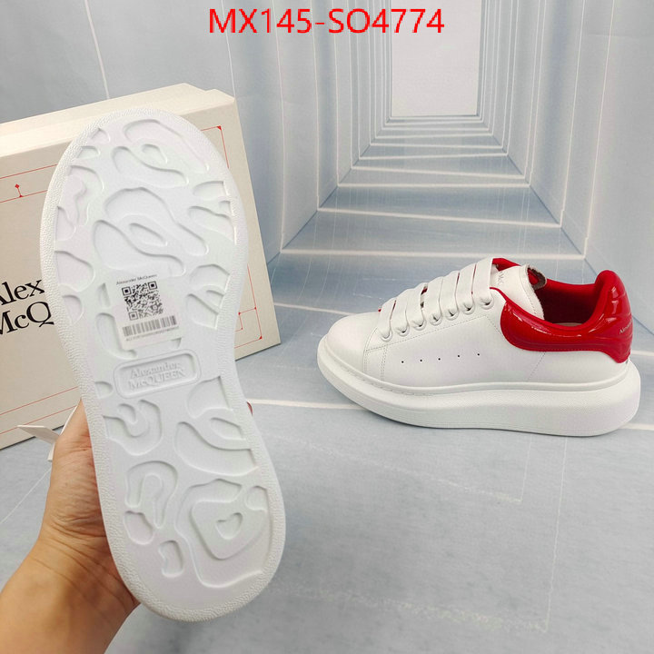 Men Shoes-Alexander McQueen,replica aaaaa designer , ID: SO4774,$: 145USD