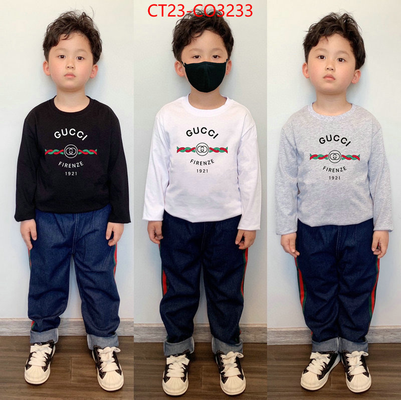 Kids clothing-Gucci,high quality designer replica , ID: CO3233,$: 25USD