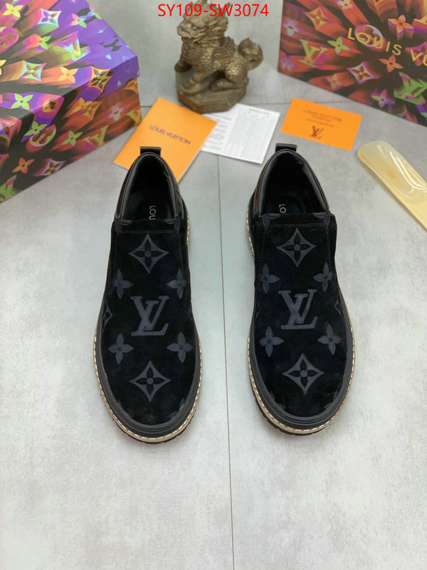 Men Shoes-LV,wholesale imitation designer replicas , ID: SW3074,$: 109USD