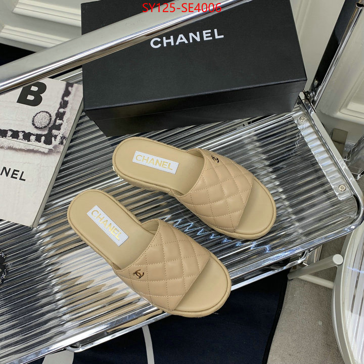 Women Shoes-Chanel,where should i buy replica , ID: SE4006,$: 125USD