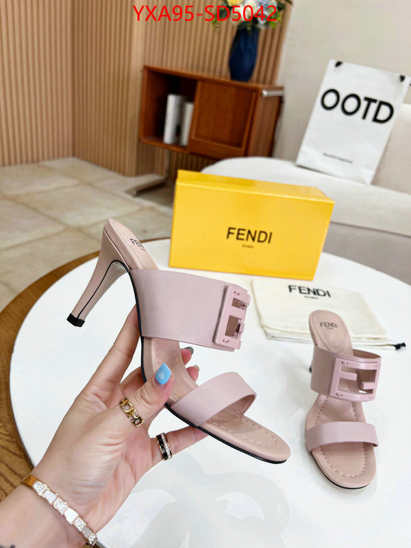 Women Shoes-Fendi,aaaaa+ replica designer , ID: SD5042,$: 95USD