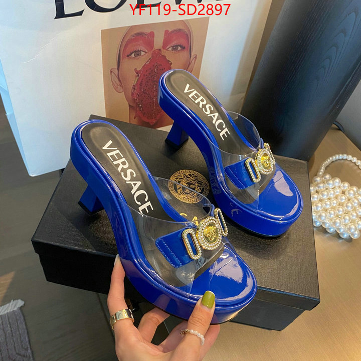 Women Shoes-Versace,2023 aaaaa replica customize , ID: SD2897,$: 119USD