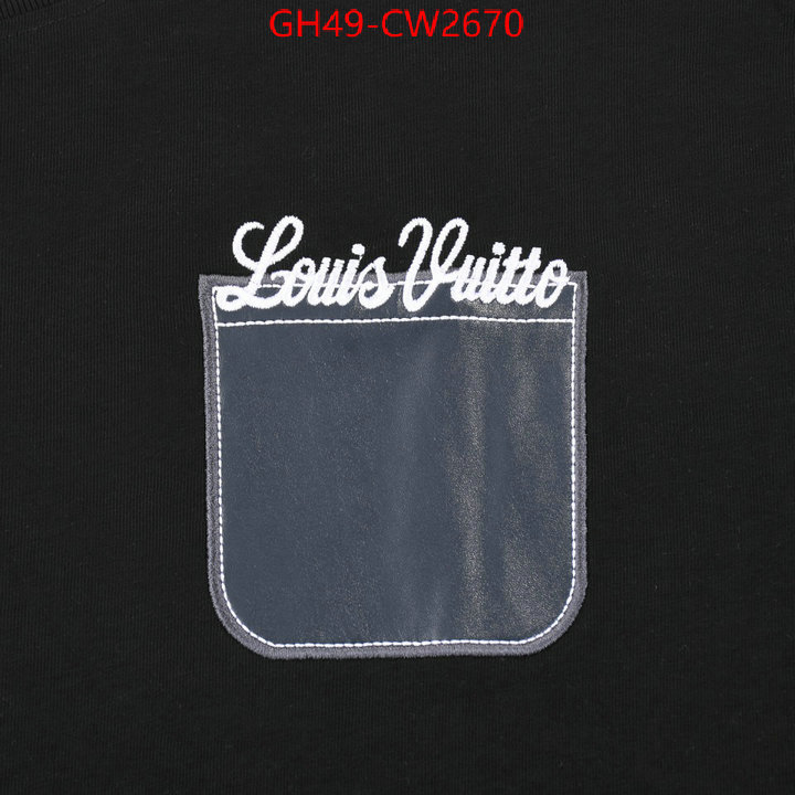 Clothing-LV,best replica new style , ID: CW2670,$: 49USD