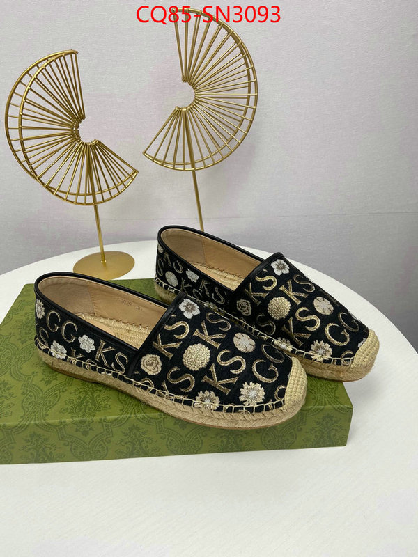 Women Shoes-Gucci,the quality replica , ID: SN3093,$: 85USD