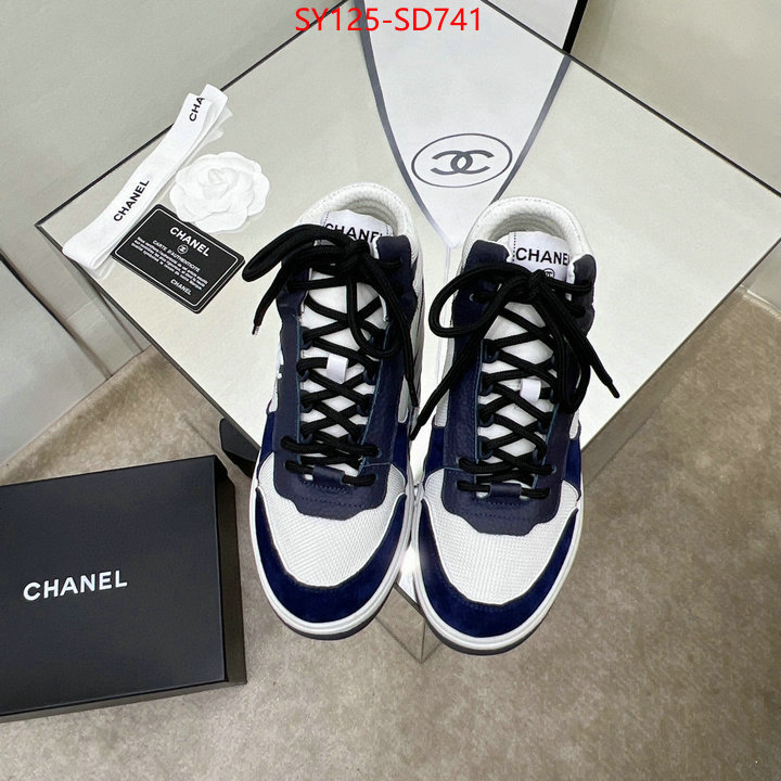 Women Shoes-Chanel,shop cheap high quality 1:1 replica , ID: SD741,$: 125USD