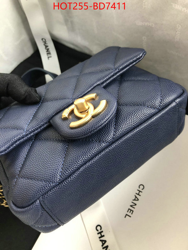 Chanel Bags(TOP)-Diagonal-,ID: BD7411,$: 255USD