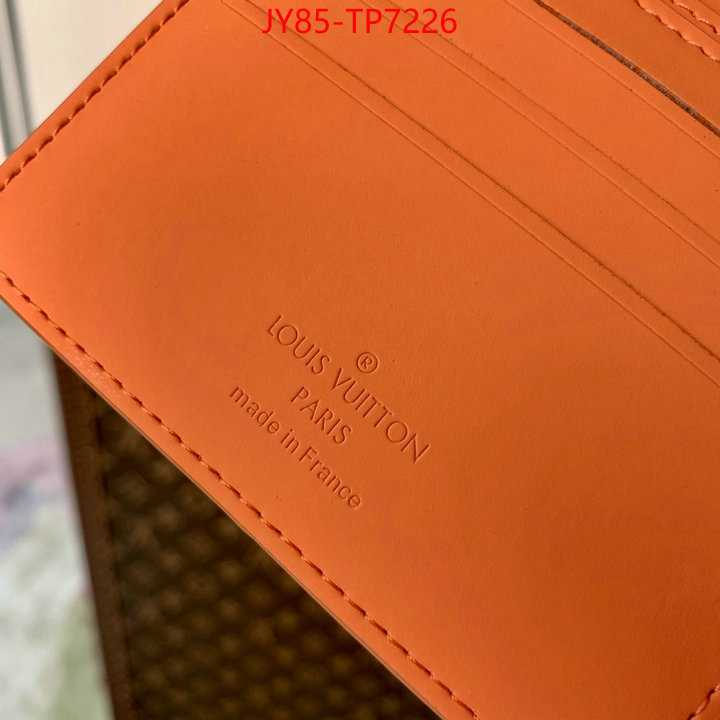 LV Bags(TOP)-Wallet,ID: TP7226,$: 85USD