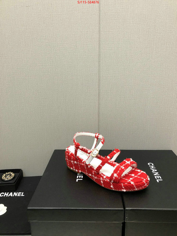 Women Shoes-Chanel,high quality , ID: SE4876,$: 115USD