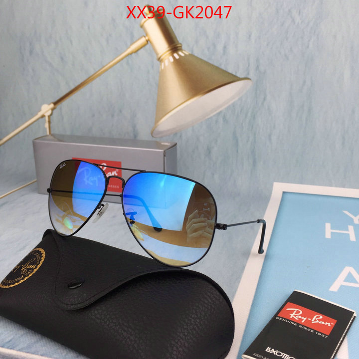 Glasses-RayBan,2023 luxury replicas , ID: GK2047,$:39USD