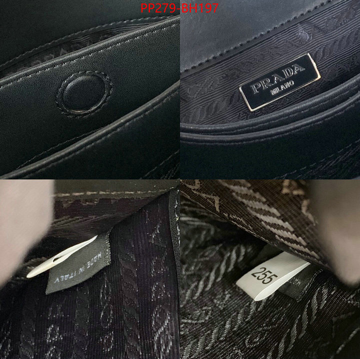 Prada Bags(TOP)-Diagonal-,ID: BH197,$:279USD