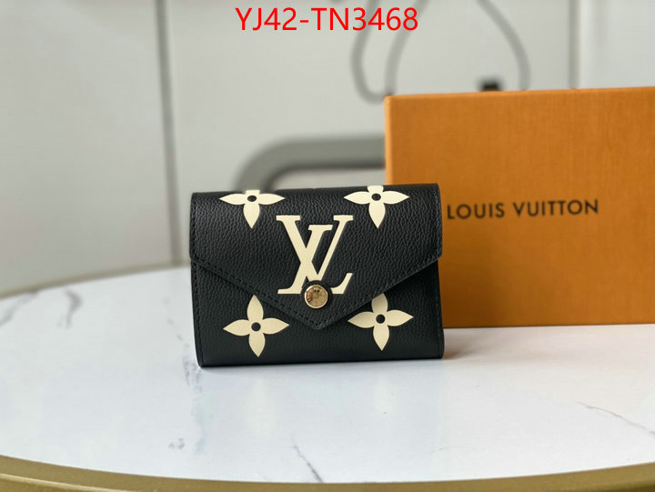 LV Bags(4A)-Wallet,ID: TN3468,$: 42USD