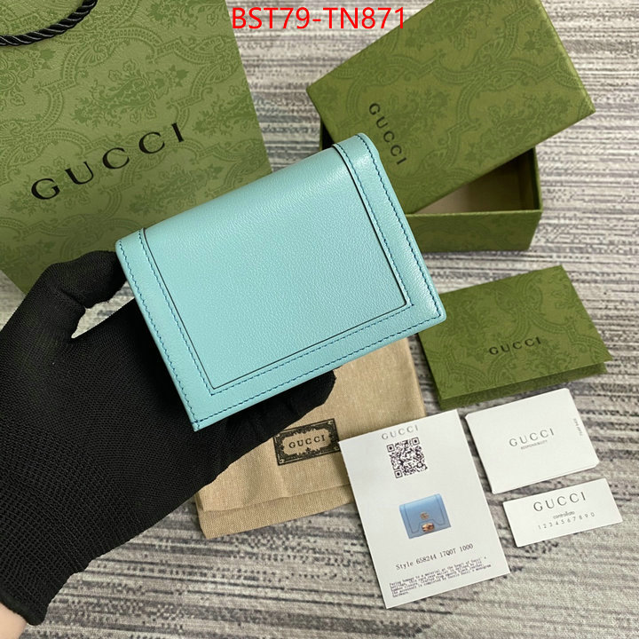 Gucci Bags(TOP)-Wallet-,ID: TN871,$: 79USD