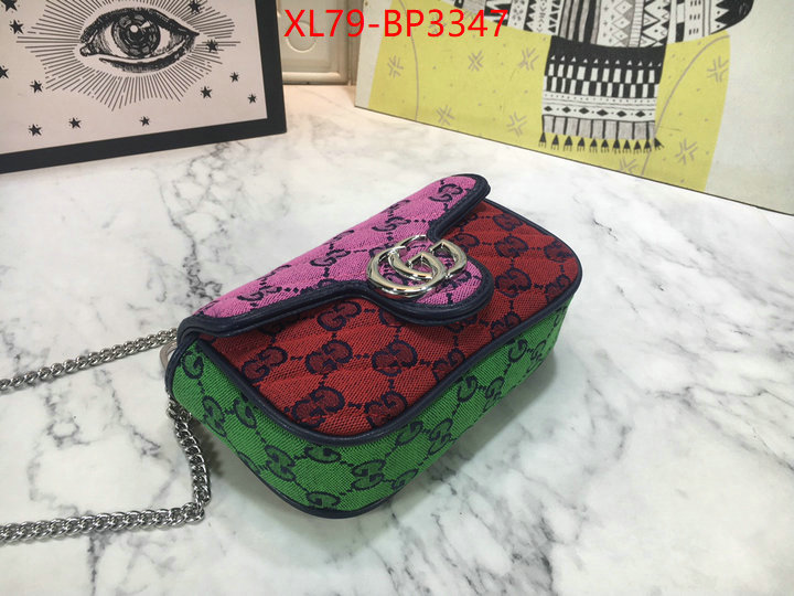 Gucci Bags(4A)-Marmont,2023 replica wholesale cheap sales online ,ID: BP3347,$: 79USD